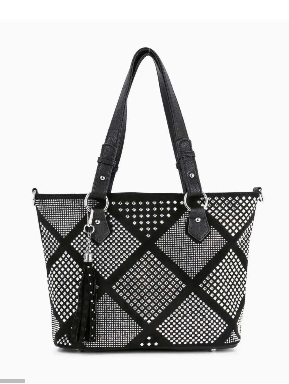 ☆☆SALE☆☆ Handbag Express Wholesale Diamond Pattern Shopper Style Tote- EUC